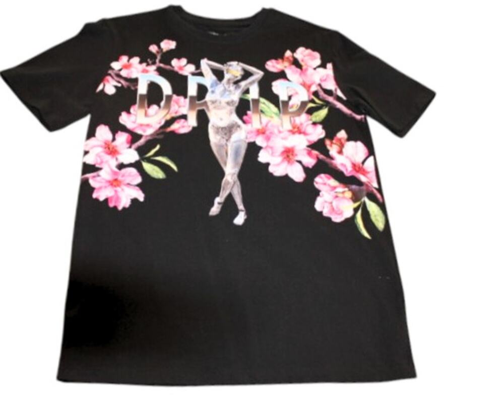 Hudson Outerwear Drip Tee Shirt Colorful Mens Small Sexy Robot Art To Wear Rare